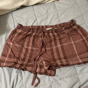 Burberry pajama shorts
